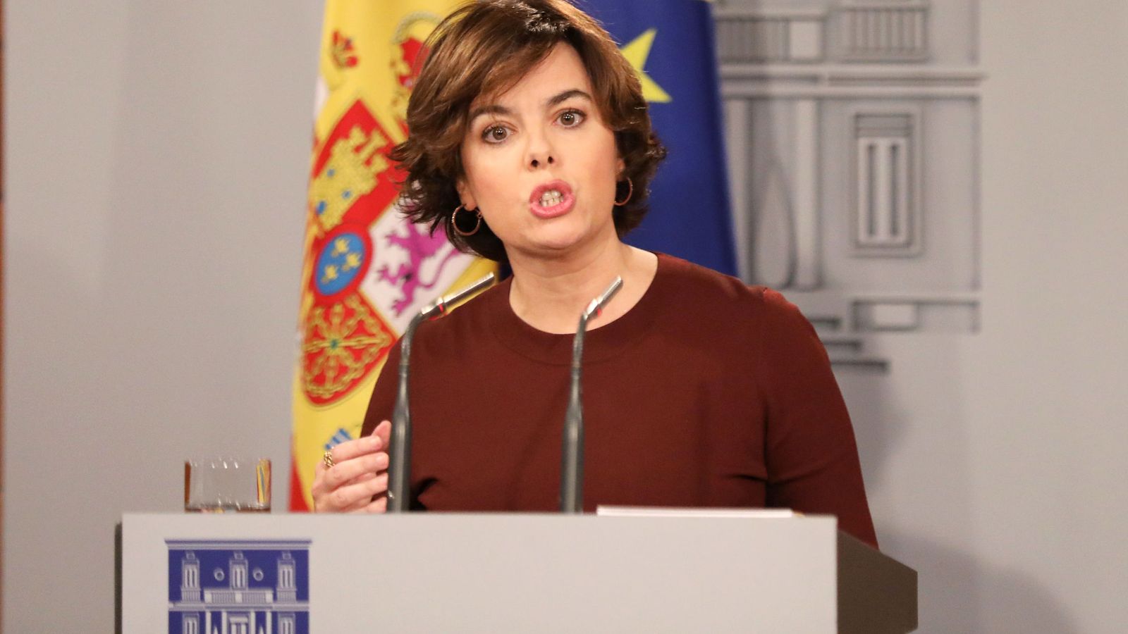 Foto: La vicepresidenta del Gobierno, Soraya Sáenz de Santamaría. (Reuters)