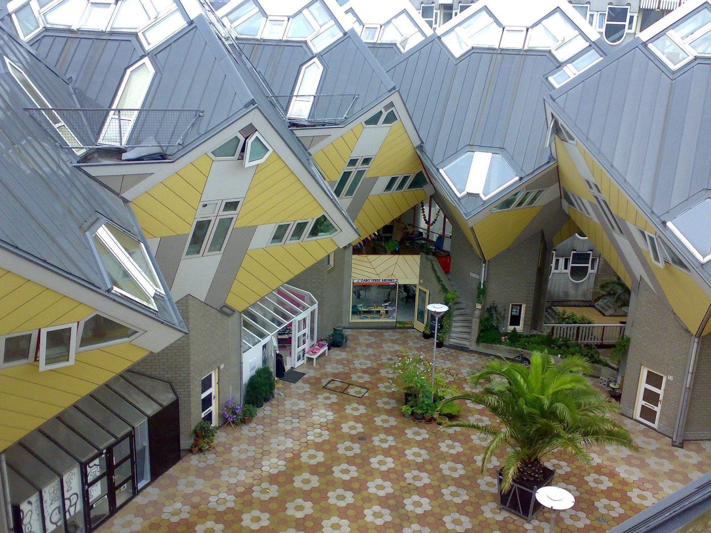 Casas Cubo, de Rotterdam. 