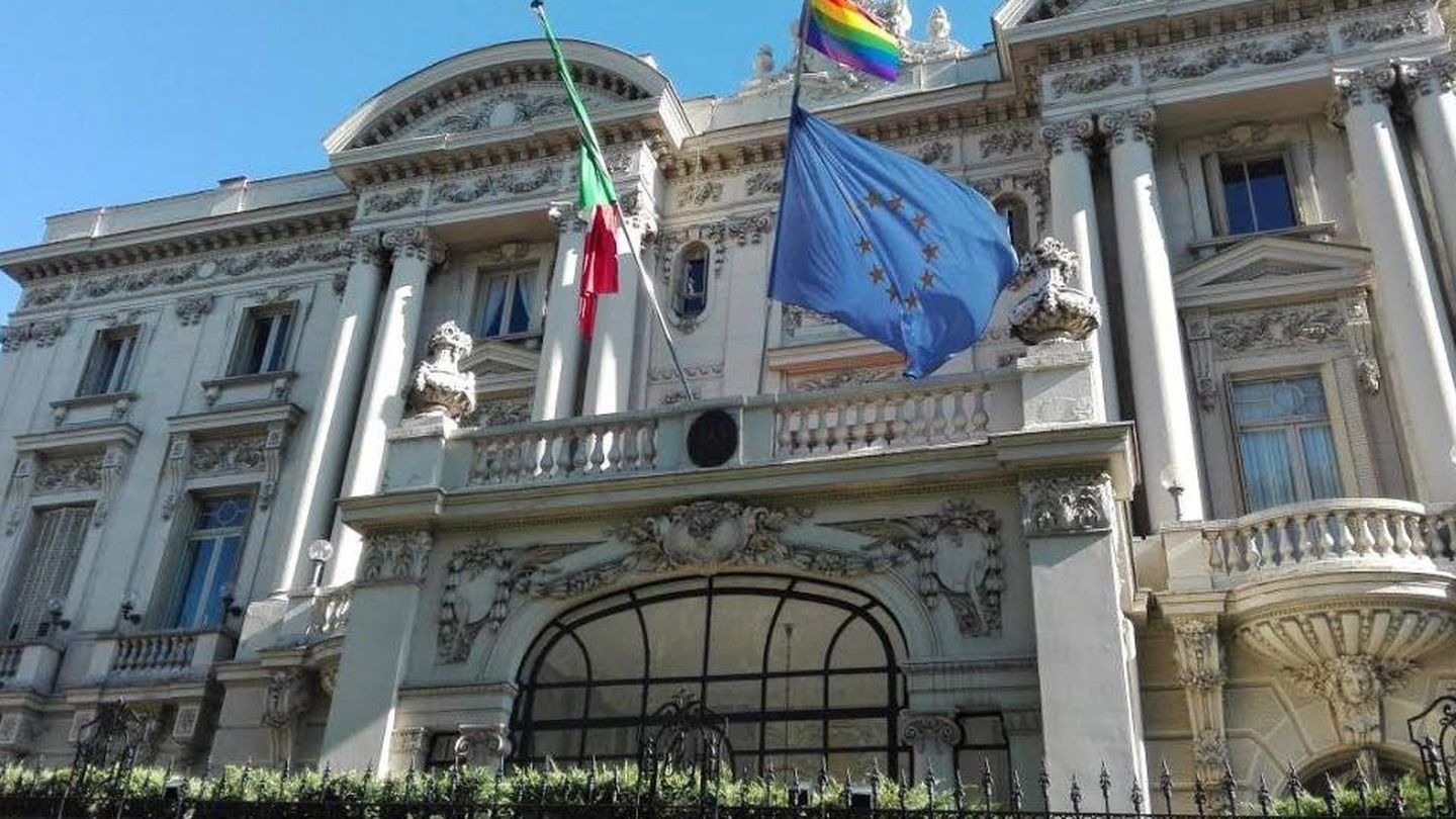  Embajada de Italia en Madrid.
