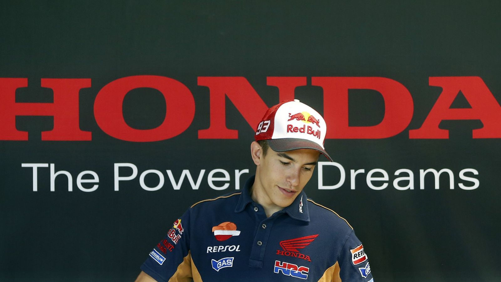 Foto: Márquez fue campeón del mundo con Honda en 2013 y 2014 (Andreu Dalmau/EFE)