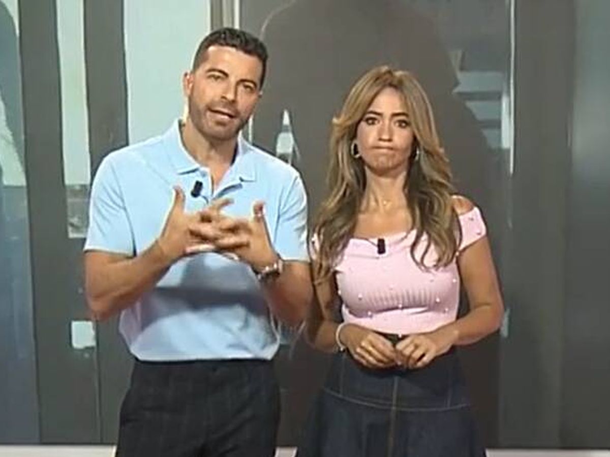 Foto: María Verdoy y Antonio Santana, presentadores de 'Socialité'. (Mediaset)