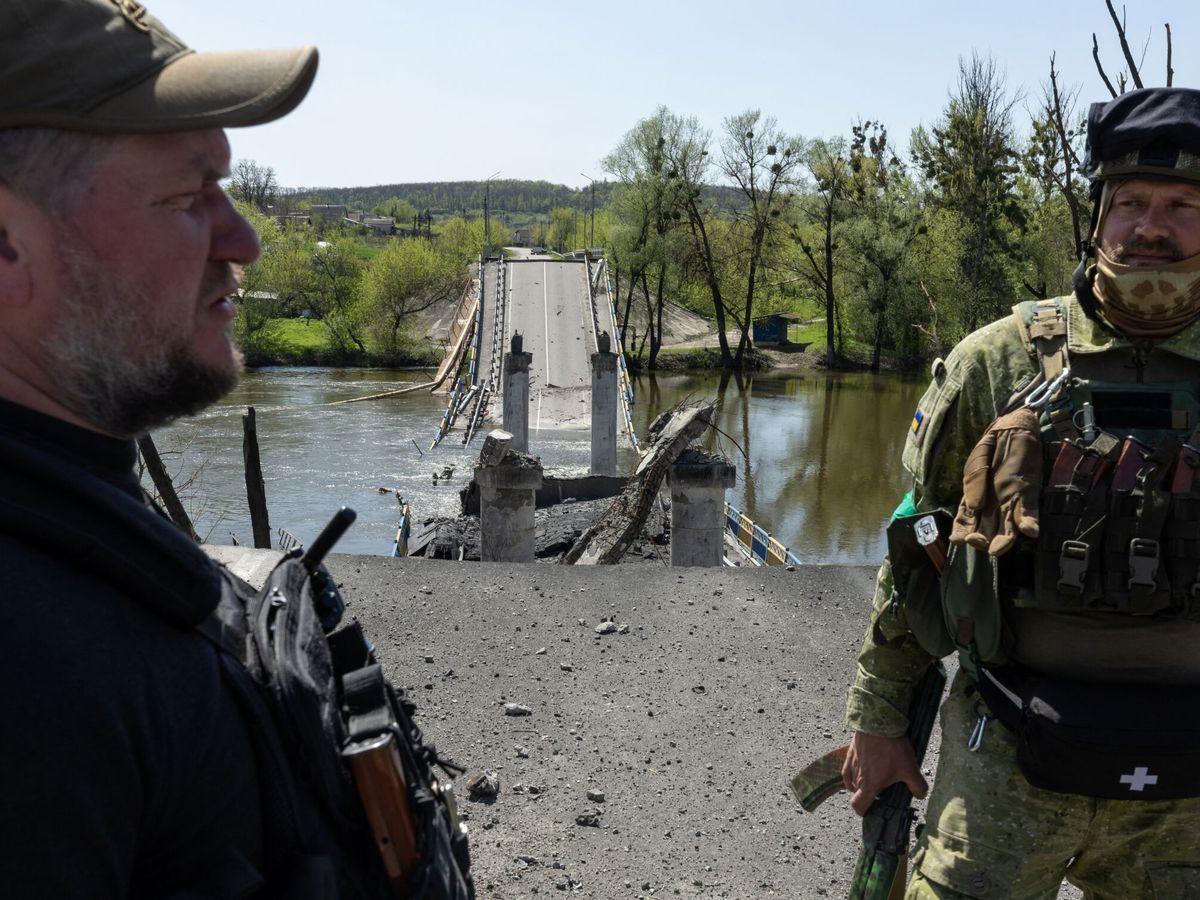Foto: Soldados ucranianos en la región de Donetsk. (Reuters/ Jorge Silva)