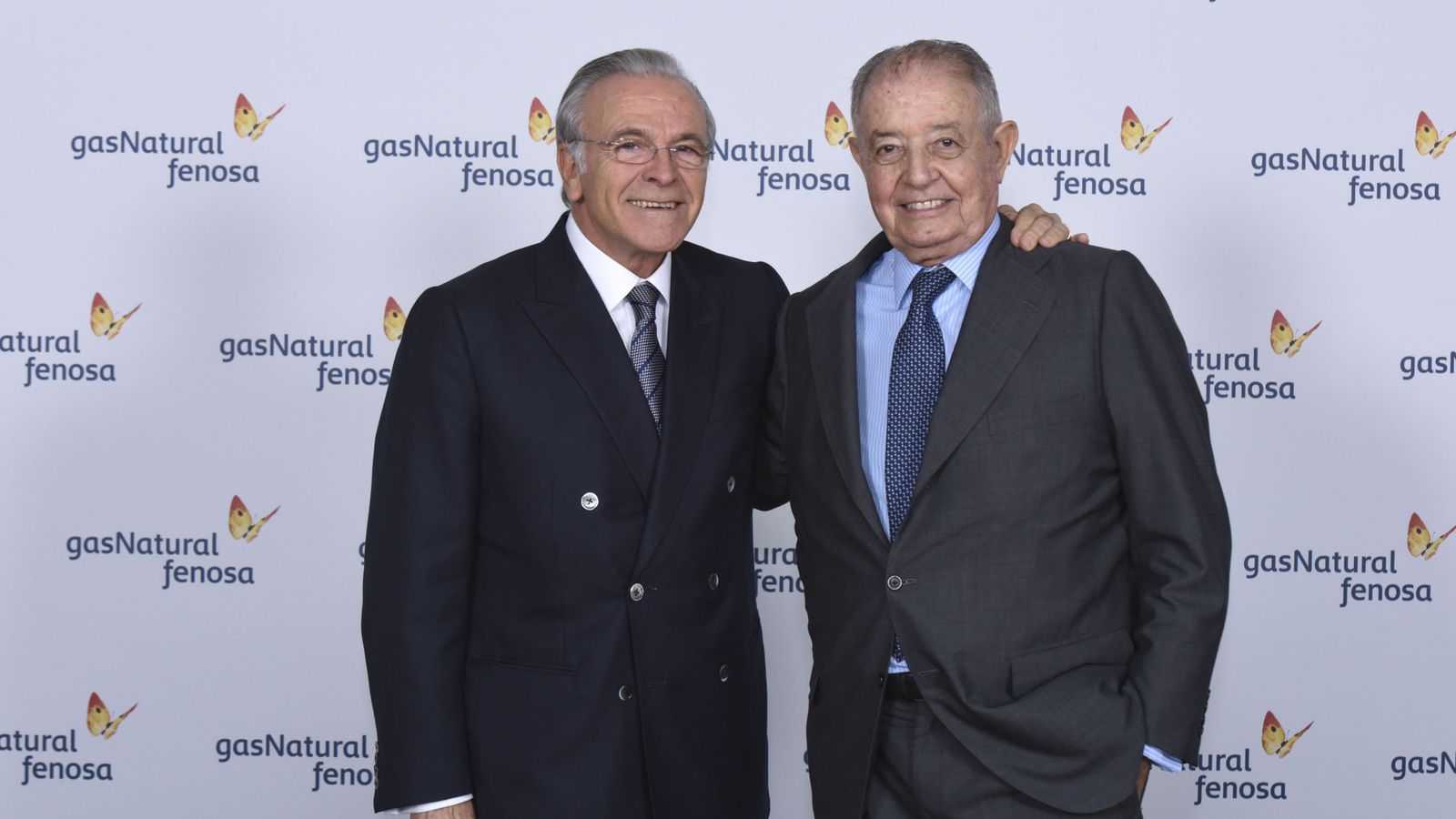 Foto: Fotografía facilitada por Gas Natural cuyo consejo de administración ha elegido hoy presidente a Isidro Fainé (i) en sustitución de Salvador Gabarró. (EFE)