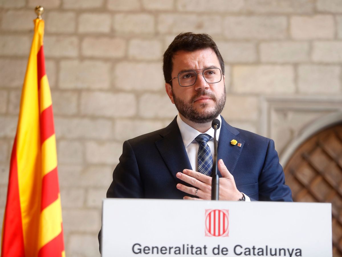Foto: El presidente catalán, Pere Aragonès. (EFE/Pérez)