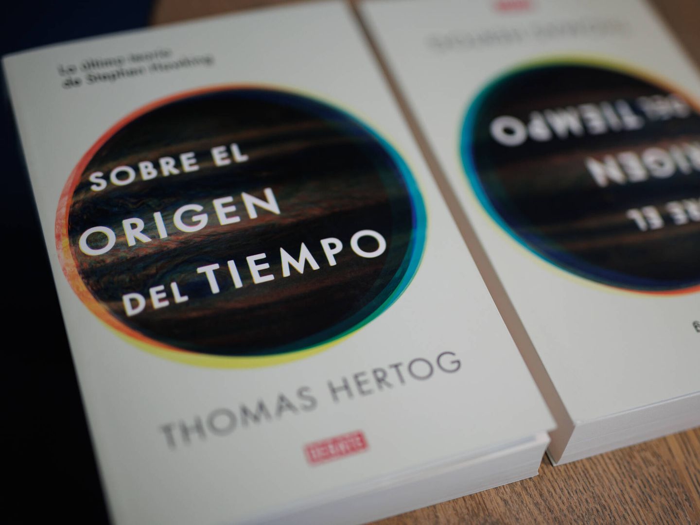 'Sobre el origen del tiempo', de Thomas Hertog. (A. M. V.)