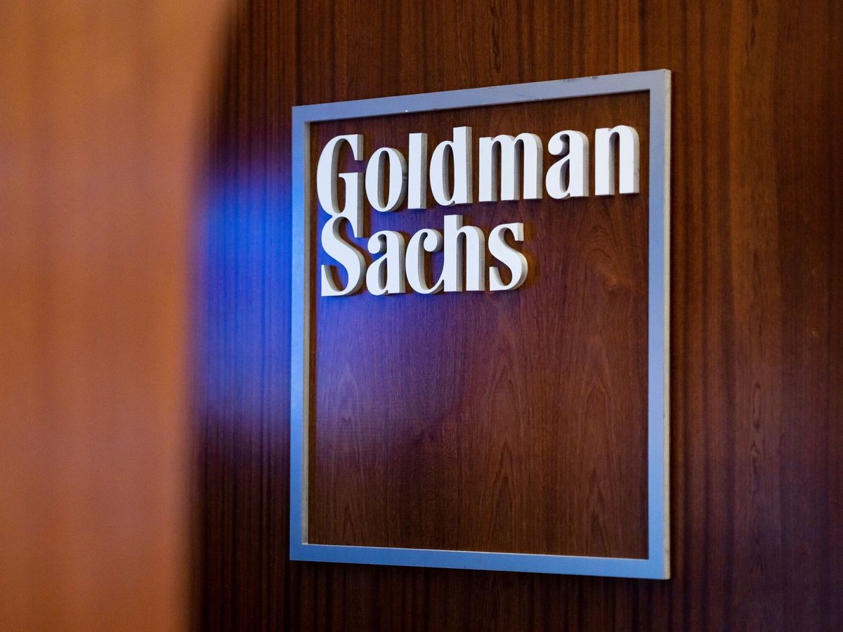 Foto: Logo de Goldman Sachs. (EFE/EPA/Justin Lane)