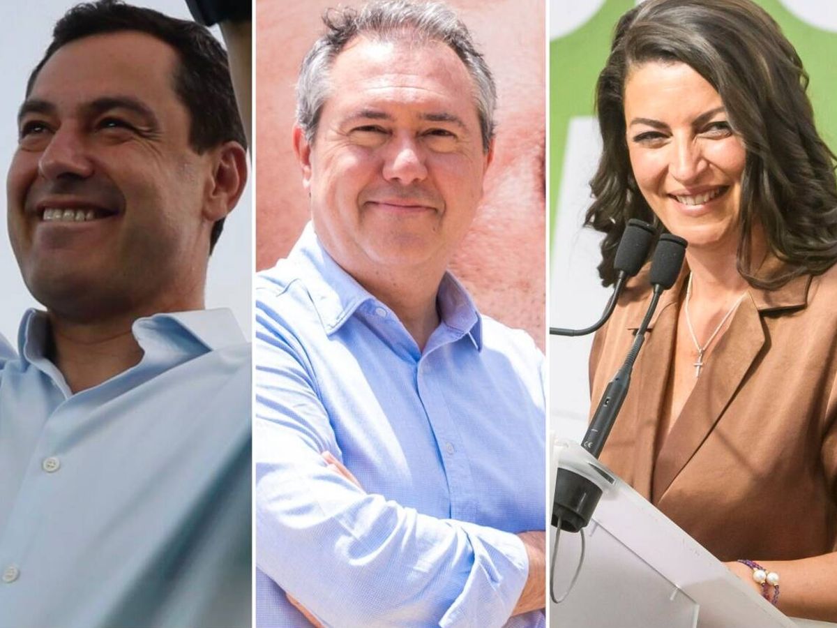 Foto: ¿Quién será el ganador de las elecciones en Andalucía según las encuestas? (EFE/Vidal/Herrera/Caro)