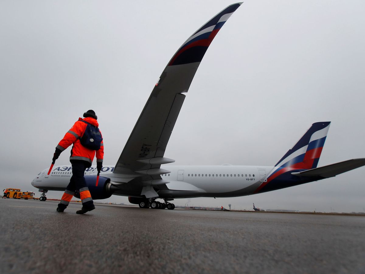 Foto: Un A350 de la aerolínea rusa Aeroflot. (Reuters)