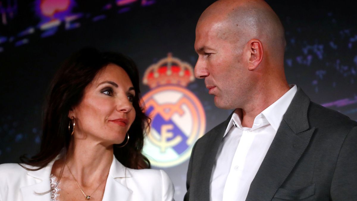 Cómo la mujer de Zidane influye en el temperamento del técnico del Real Madrid
