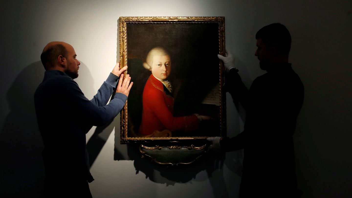 Retrato de Mozart. (Reuters) 