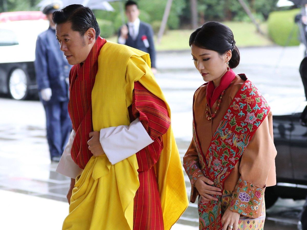Foto: Los reyes de Bután, en una imagen de archivo. (EFE)