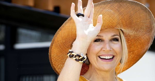 Foto: La reina Máxima en Ámsterdam, esta semana. (EFE)