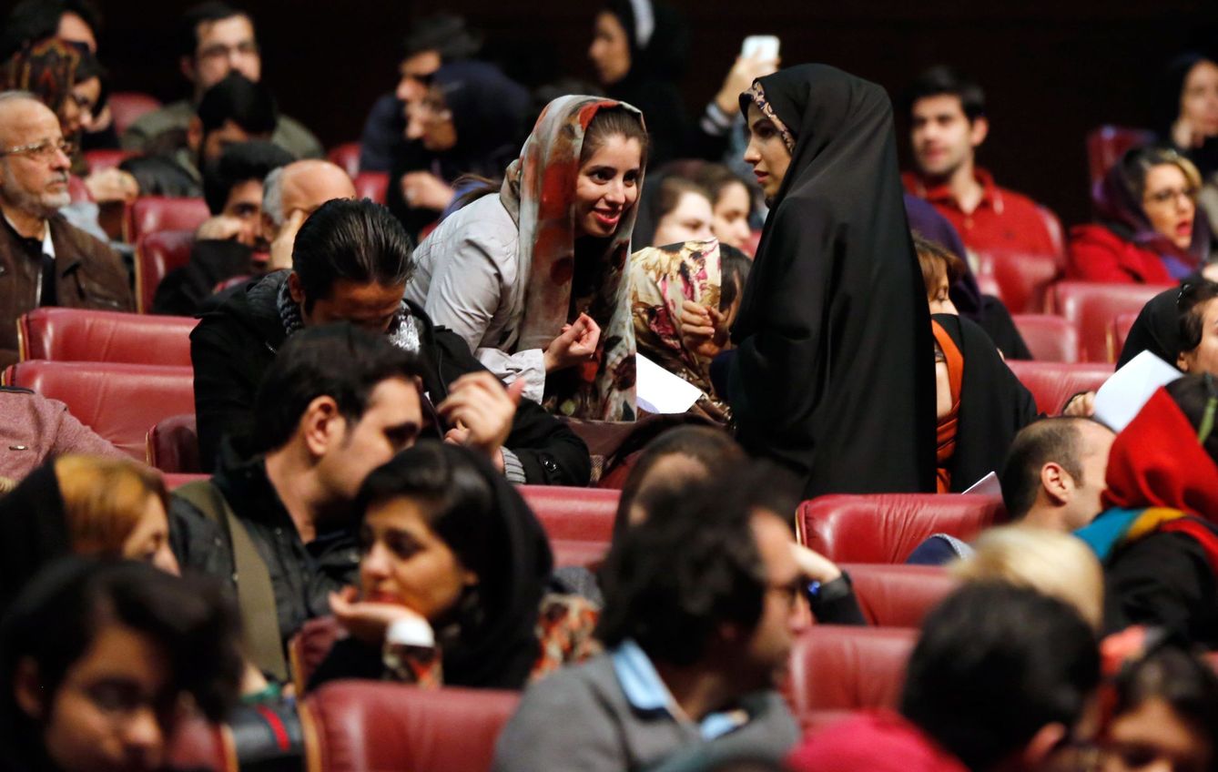 Público del Festival Farj, celebrado en Teherán el pasado mes de febrero (Efe)