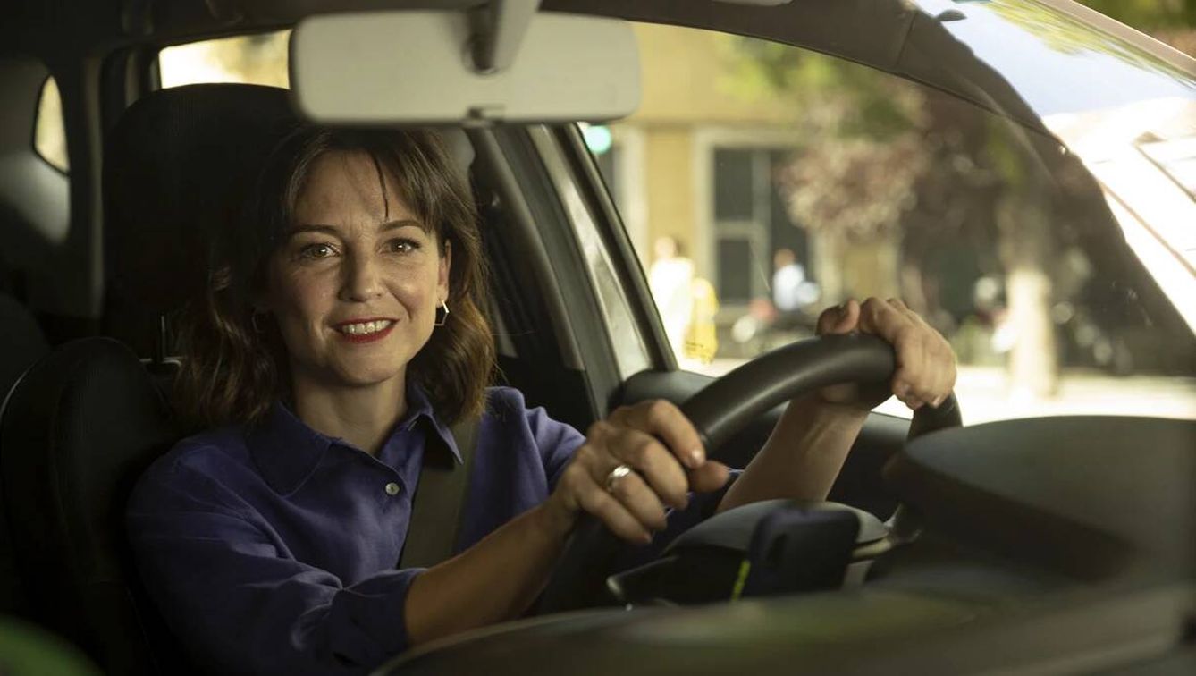La actriz Leonor Watling en 'No me gusta conducir'. (HBO)
