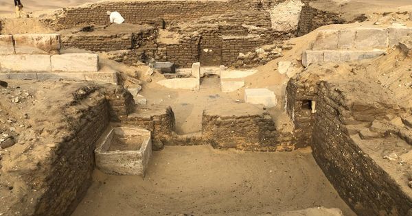 Foto: Abusir, la zona en la que se encontró el enterramiento de Kaires. (FOTO: Instituto Checo de Egiptología)