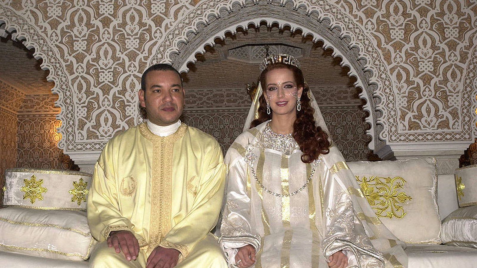Foto: Mohamed VI y Lalla Salma en una imagen de archivo. (Getty)