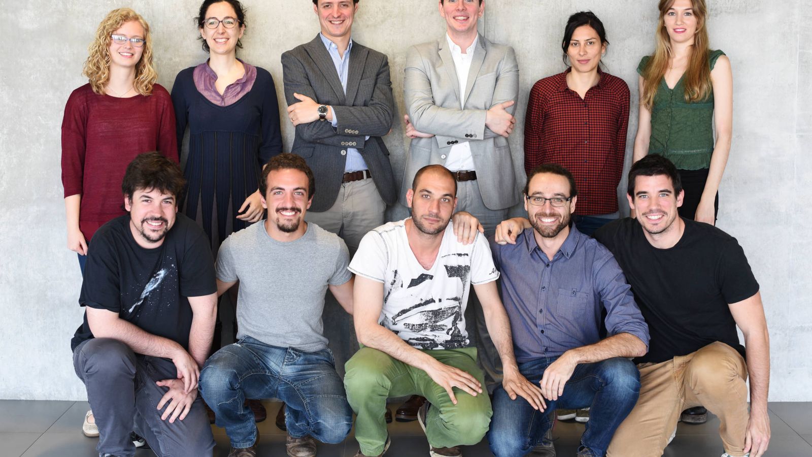 Foto: Los trabajadores de la 'startup' catalana Made of genes