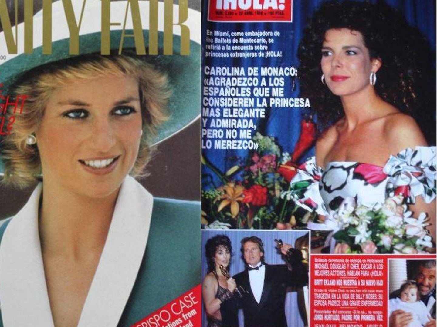 Las revistas de 1988 reflejaban ese pulso de popularidad entre las princesas.