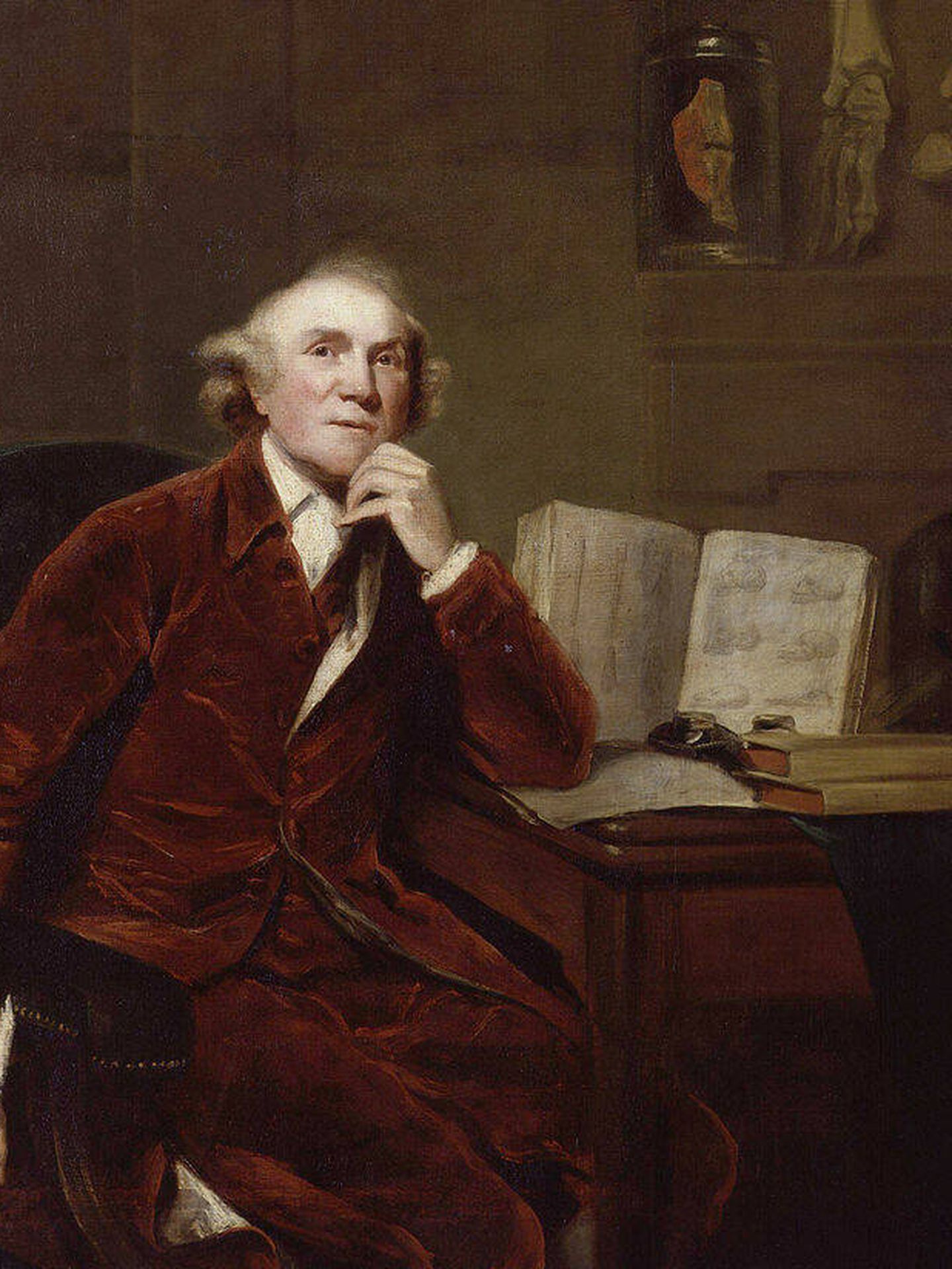 Retrato de John Hunter. (John Jackson, 1813)