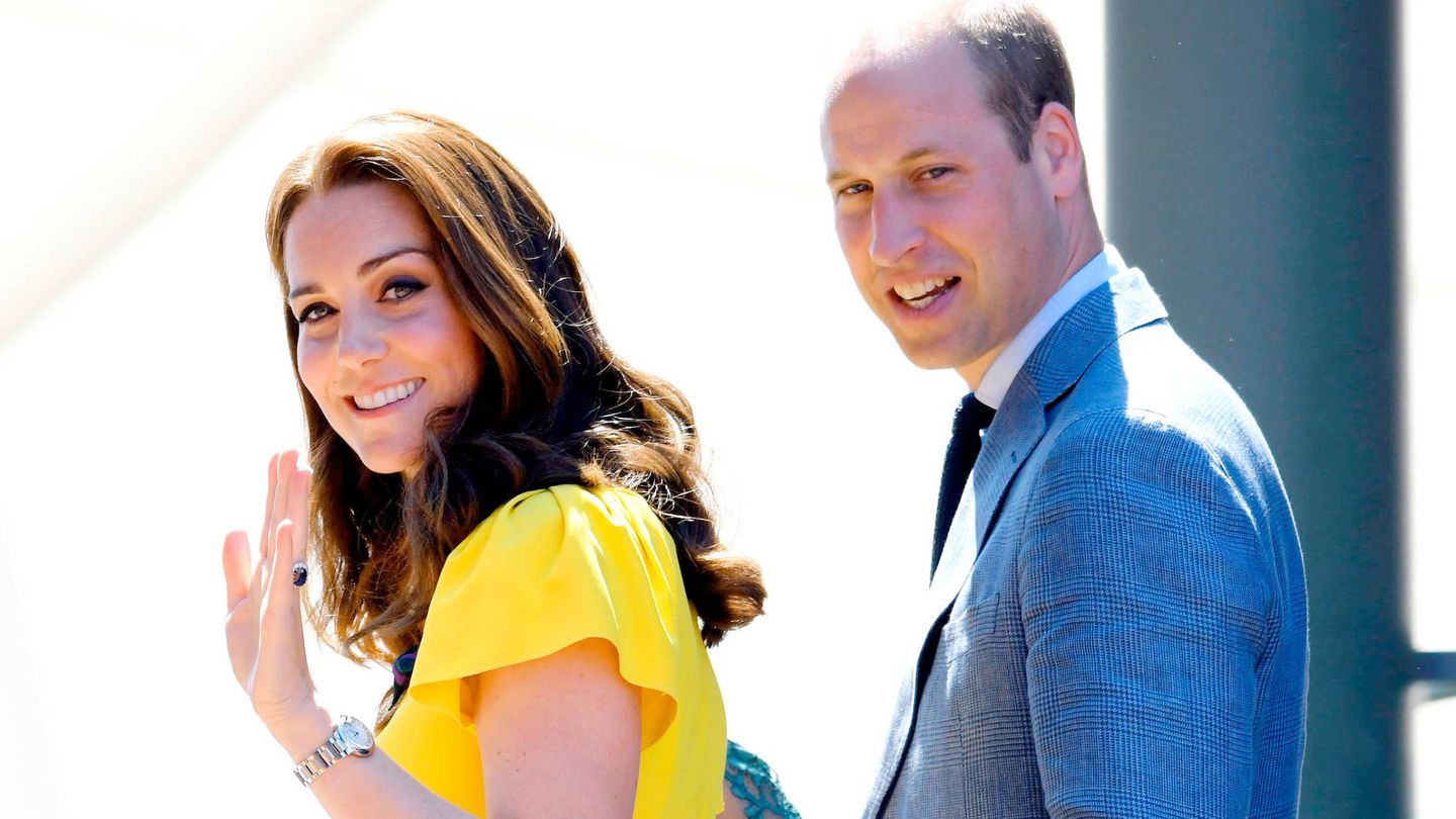 Kate Middleton y el príncipe Guillermo, en una foto de archivo.  (Getty)