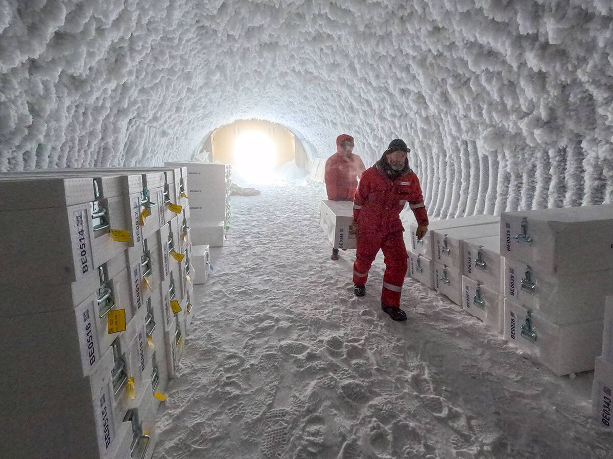 Foto: Investigación en la Antartida. (Reuters)