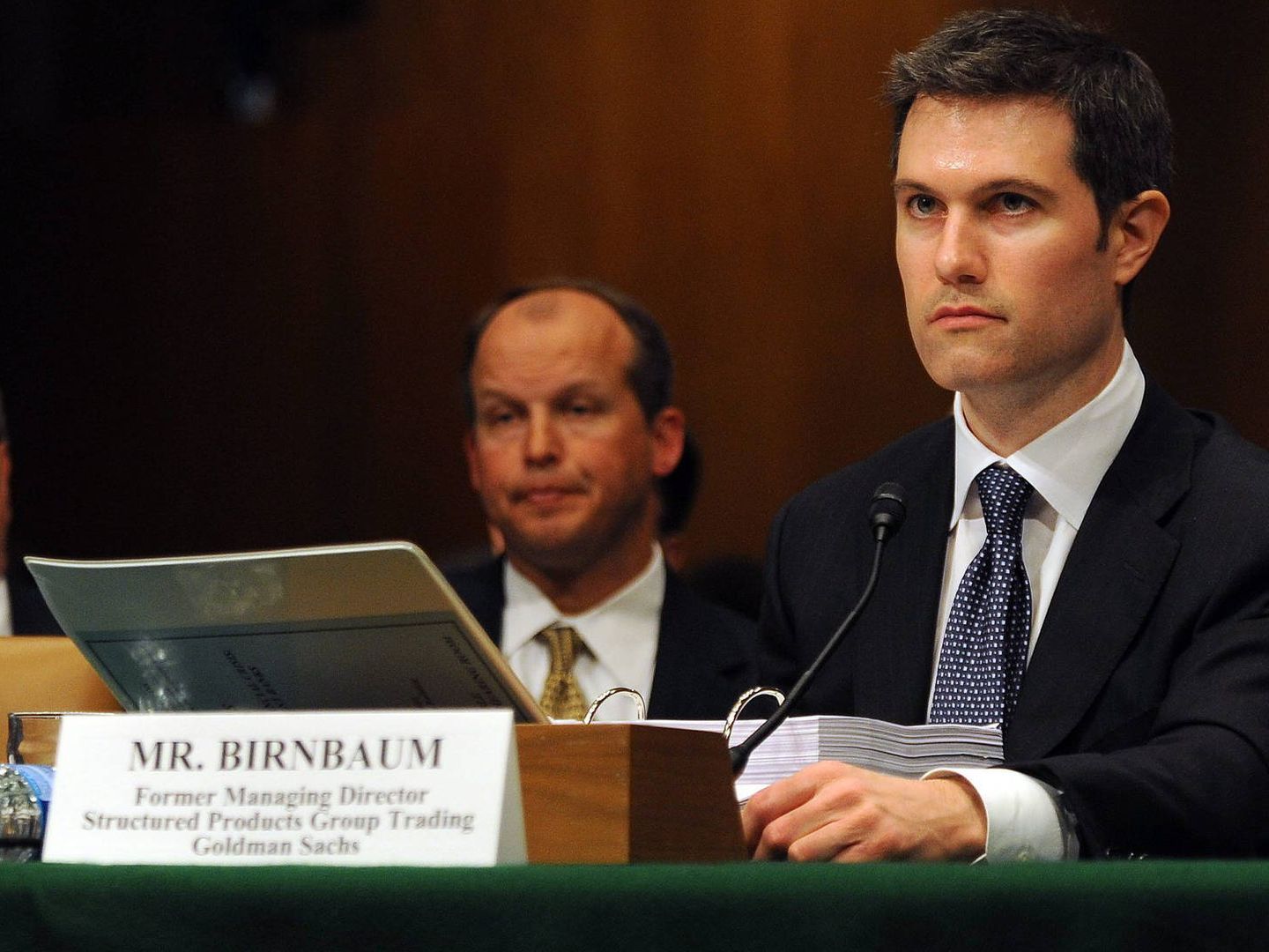 Josh Birnbaum, exdirectivo de Goldman Sachs. (EFE/Astrid Riecken)