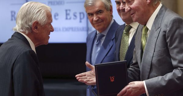 Foto: Enrique Sendagorta recibió el premio Reino de España a su trayectoria en 2014. (EFE)