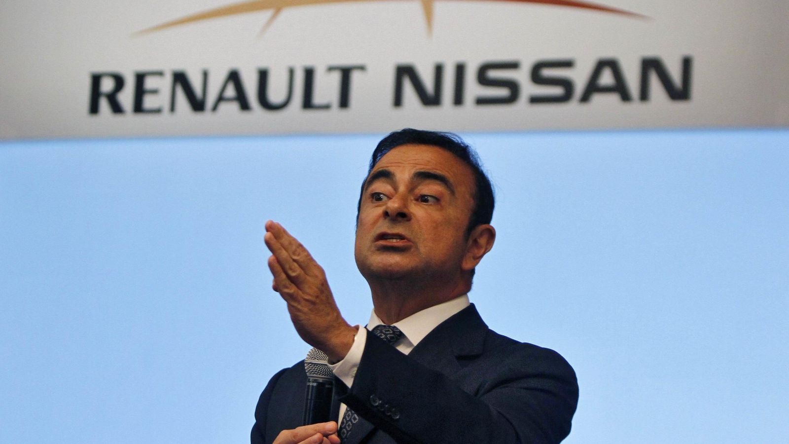Foto: Carlos Ghosn, presidente y CEO of the Renault-Nissan Alliance