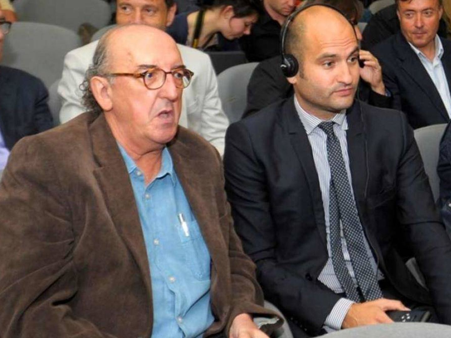 Jaume Roures y Pere Guardiola. 