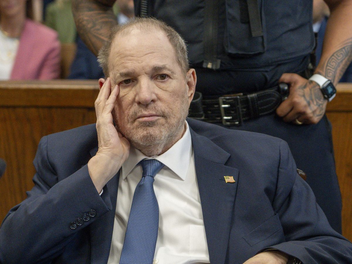 Foto: El exproductor de cine Harvey Weinstein, en la  Corte Suprema de Nueva York. (EFE/EPA/Pool/Steven Hirsch)