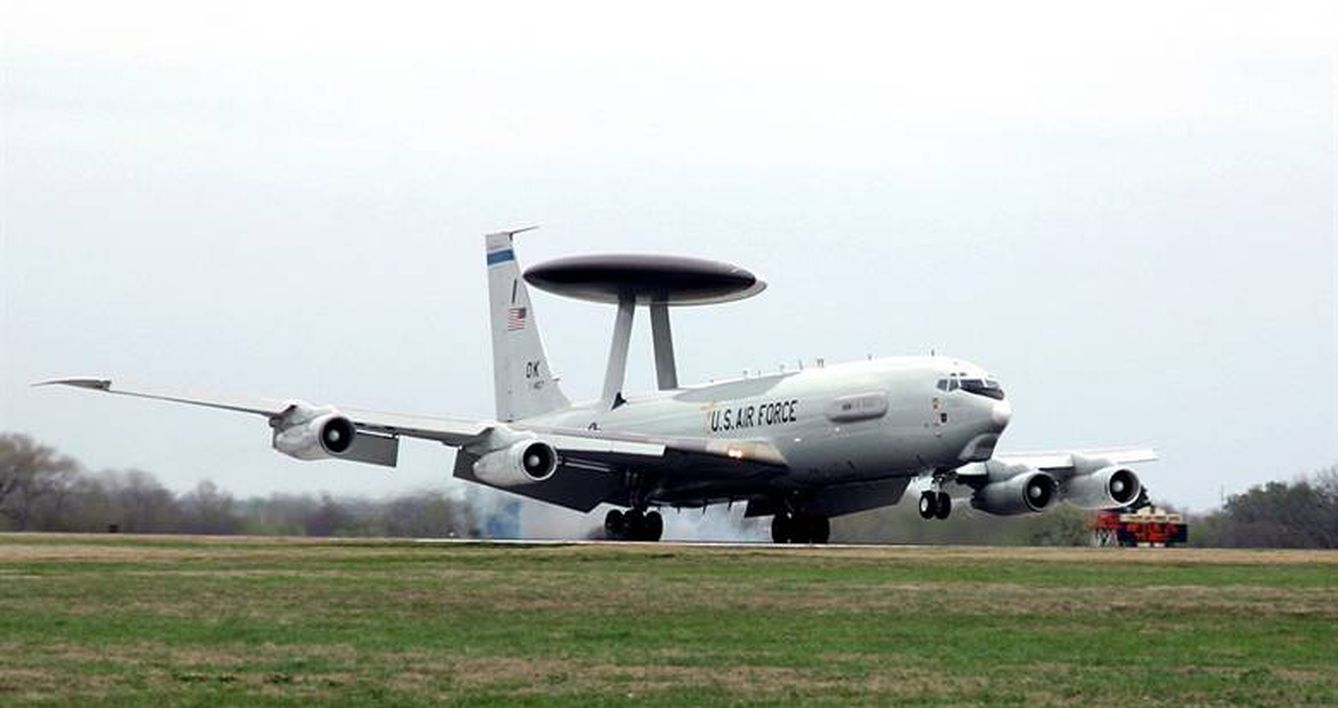 Avión AWACS. (Foto: U. S. Air Force) 
