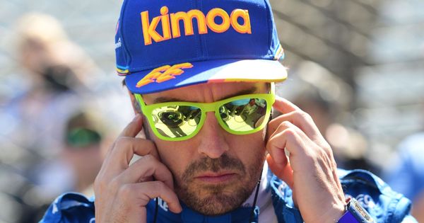Foto: Fernando Alonso en Indianápolis. (USA Today)