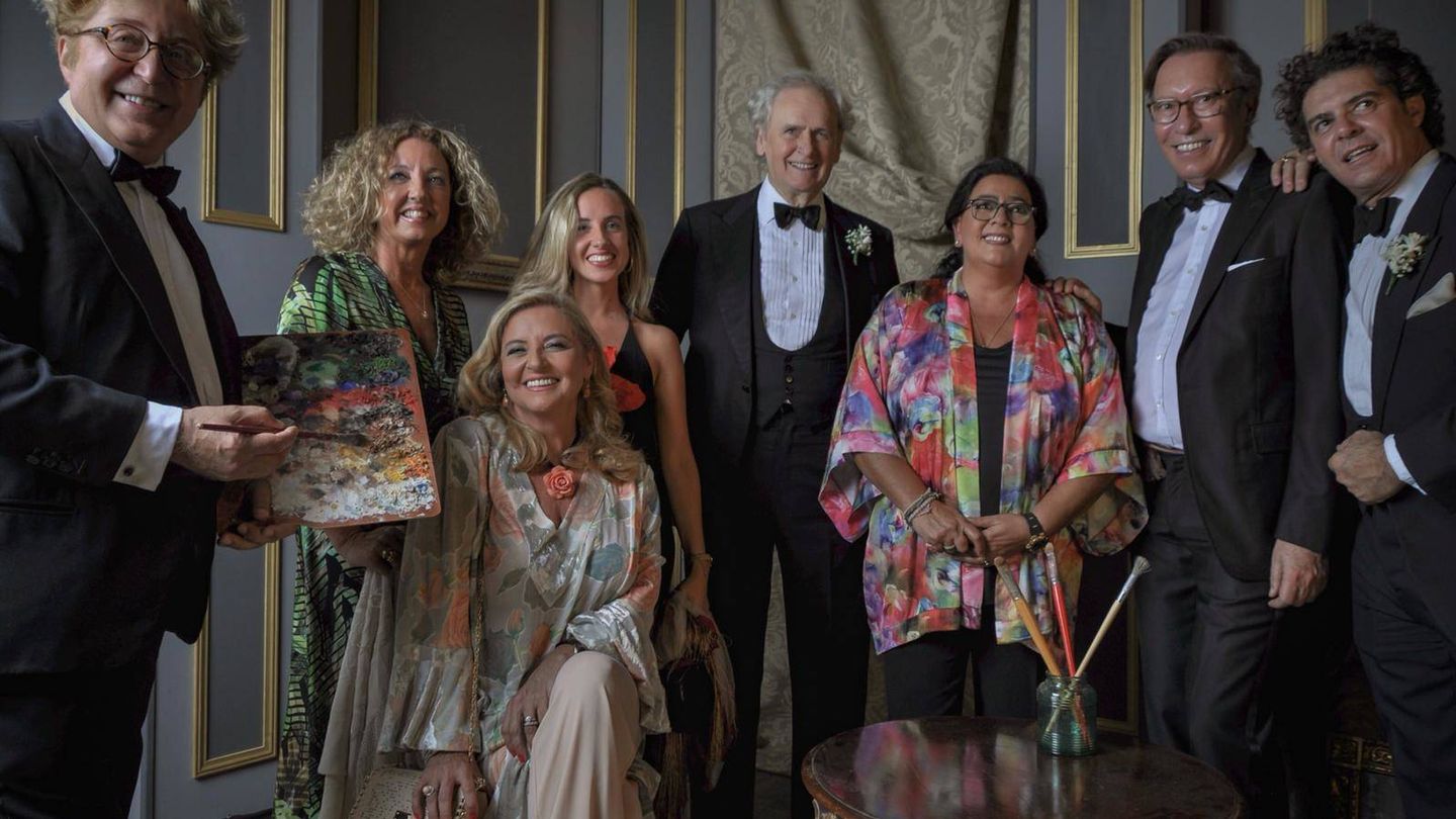 Victorio & Lucchino, María del Monte y otros invitados a los premios. (Style Box Photos)