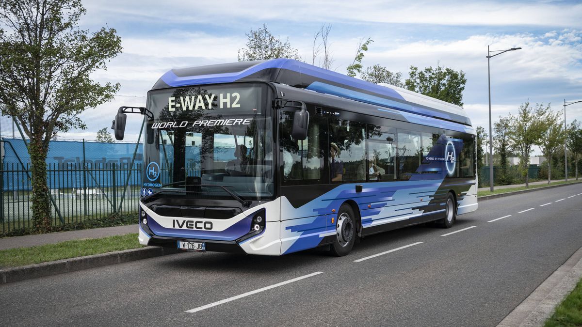 Iveco y Hyundai desarrollan un autobús urbano de hidrógeno con 450 kilómetros de alcance