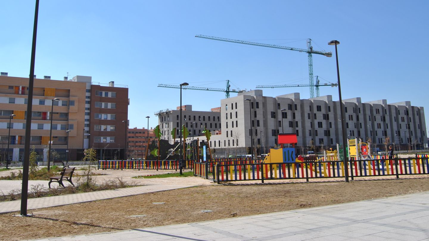 Desarrollo urbanístico de Los Molinos, en Getafe