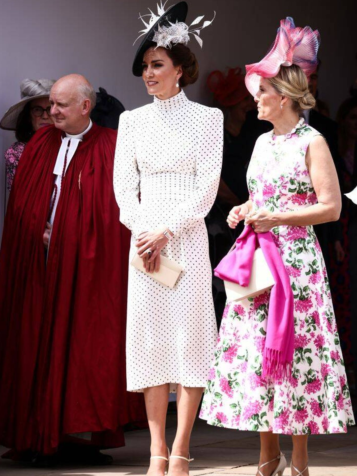 Kate Middleton y Sophie de Edimburgo, en una imagen reciente. (Getty)