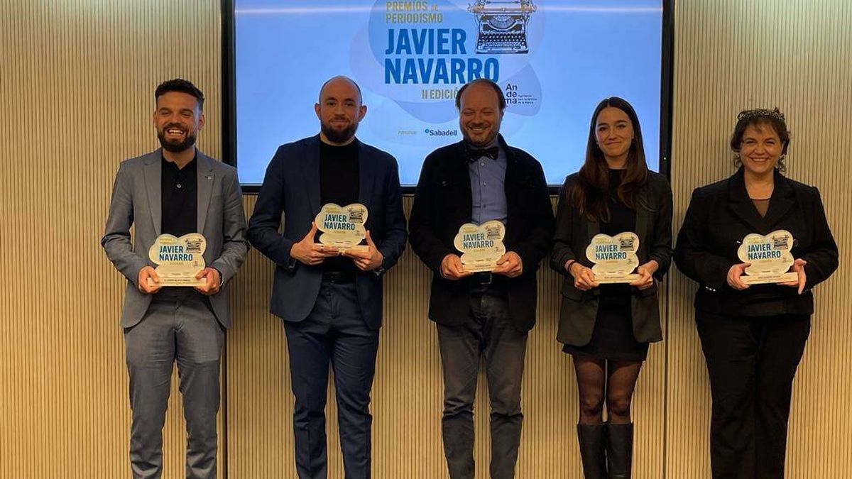 Irene Cortés, ganadora en los premios Javier Navarro de Andema
