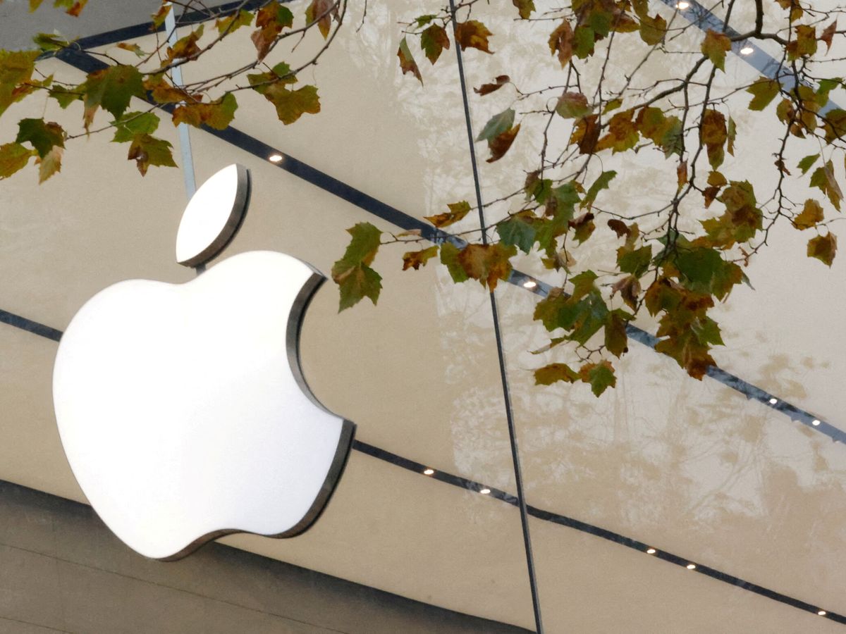 Foto: Logo de Apple. (Reuters/Yves Herman)