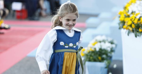 Foto: Estelle de Suecia, durante el Día Nacional. (Getty)