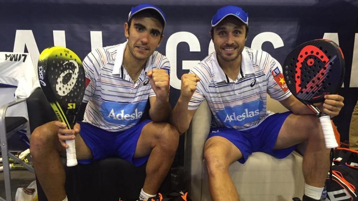 Fernando Belasteguín y Pablo Lima causan baja en el Madrid Open