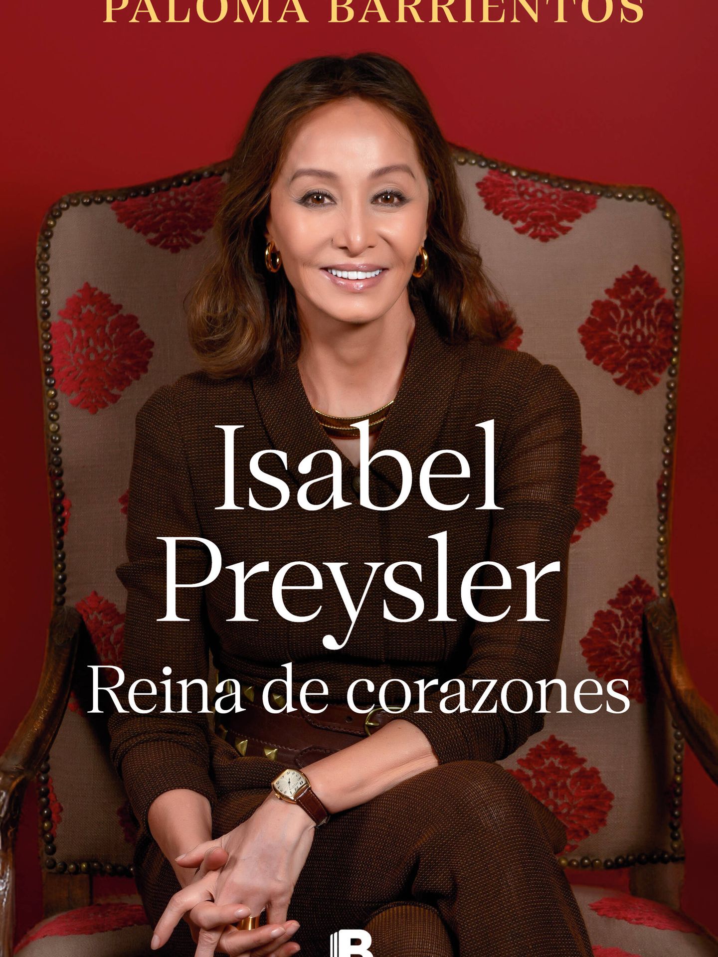 Porta de la biografía de Preysler escrita por Paloma Barrientos. (Ediciones B)