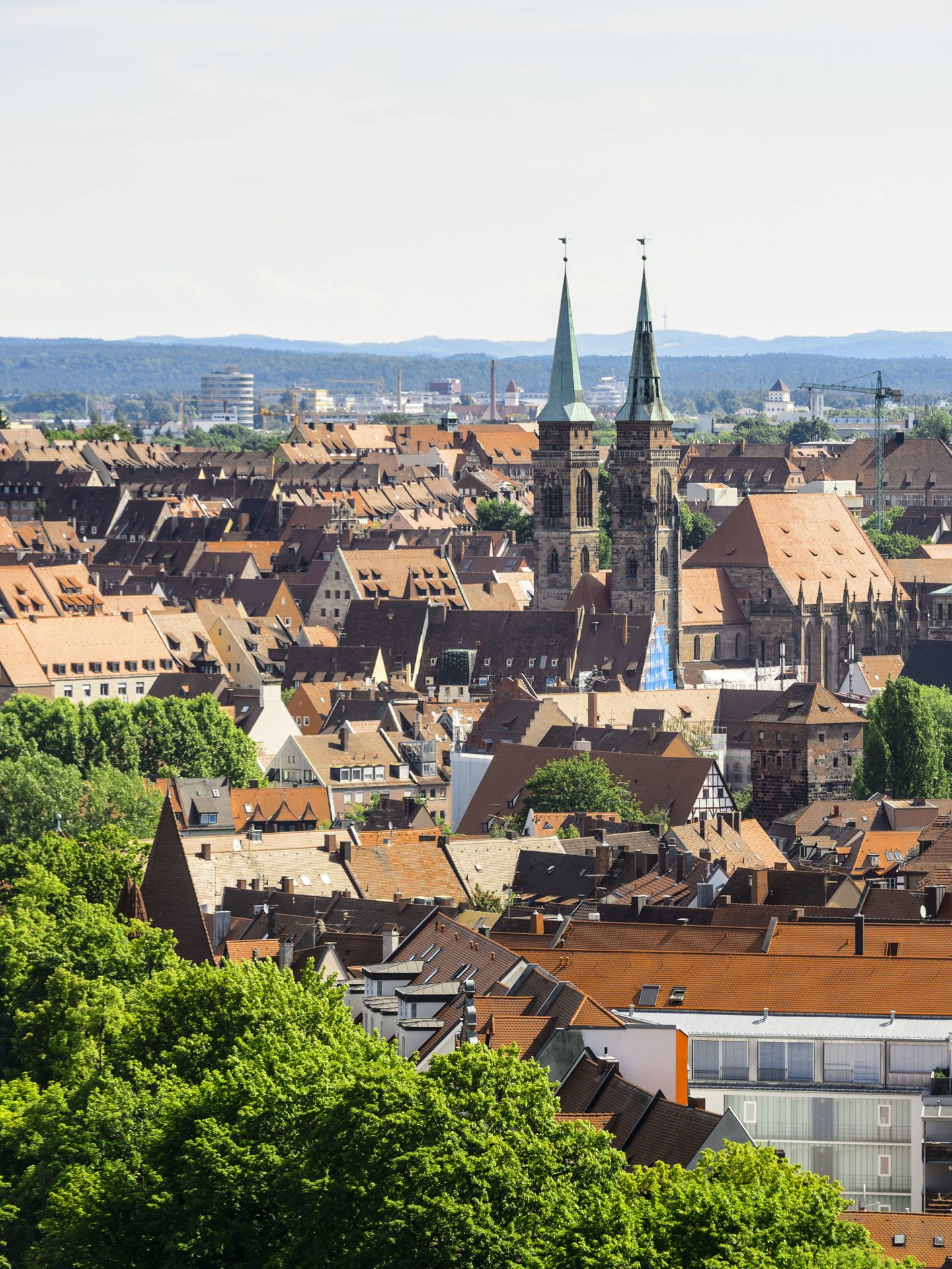 Una vista panorámica de Núremberg. (Foto: ©Uwe_Niklas)