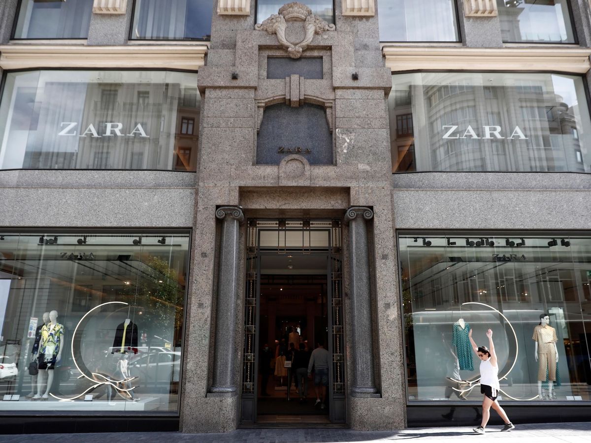 Foto: Fachada de la tienda de Zara en la Gran Vía de Madrid. (EFE)