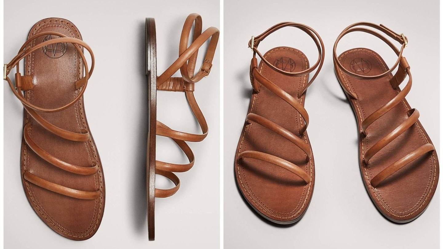 Nuevas sandalias de Massimo Dutti. (Cortesía)