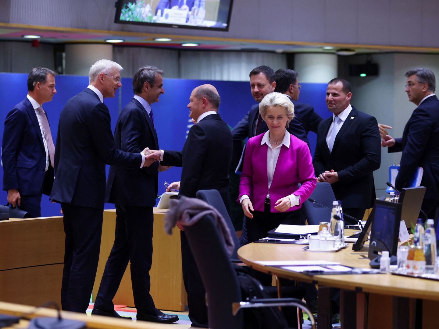 Reunión de jefes de Estado y de Gobierno de la Unión Europea. (Reuters)