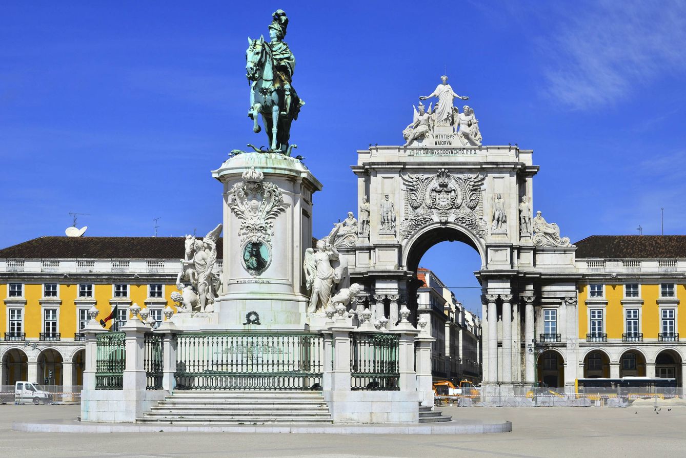 La plaza del Comercio de Lisboa. (iStock)