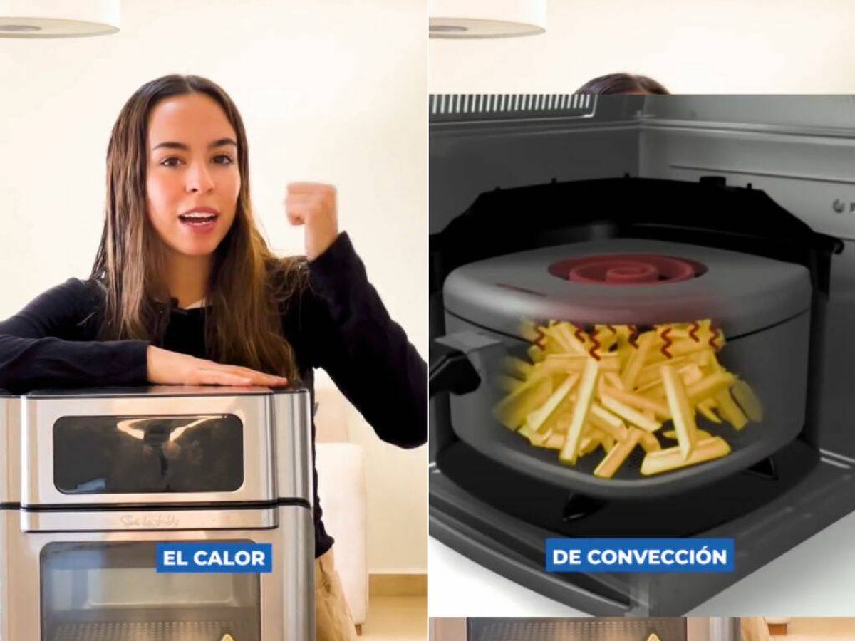 Foto: No compres una freidora de aire: el consejo de una nutricionista para tu cocina (TikTok/@monalimentos)