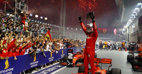 Foto: Vettel volvió a ganar un gran premio de Fórmula 1. (Reuters)