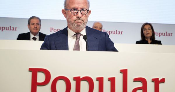 Foto: El expresidente del Banco Popular, Emilio Saracho. (EFE)