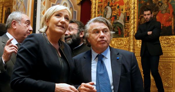 Foto: Marine Le Pen, líder del FN, se encuentra de visita en Beirut. (Reuters)